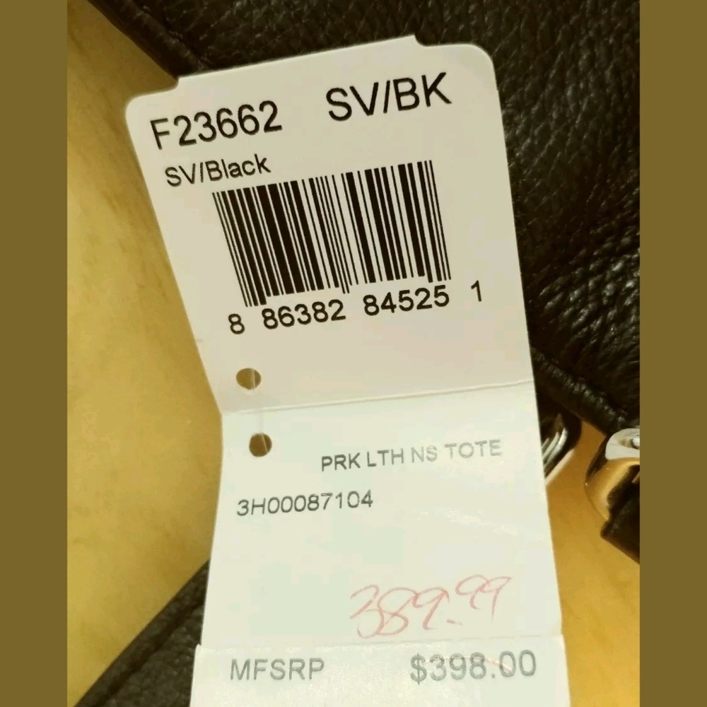 Black Leather Coach Bag